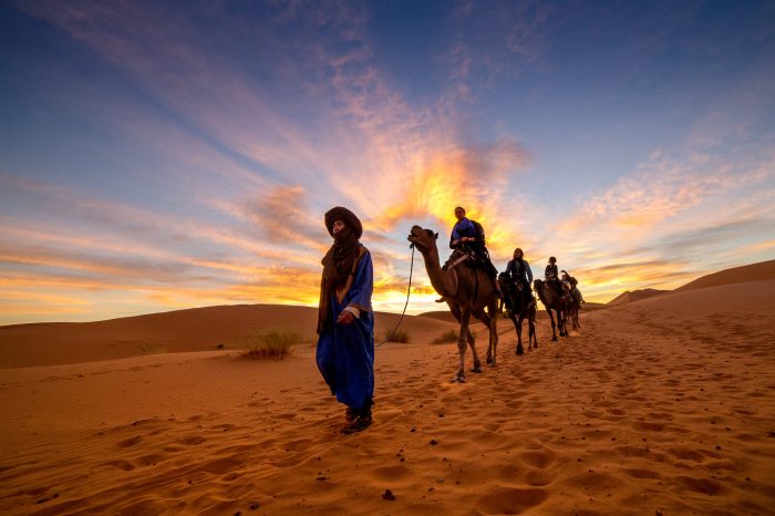 Trip Zagora, via the nomadvillage M’hamid to Erg Chegaga